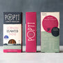 Artisan Cornish seaweed savoury biscuits from POPTI. Perfectly paired with soft cheese and cured meats from Cornish Charcuterie